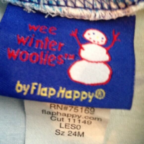 Wee Winter Woolies by Flap Happy Long Sleeve Top 24 months NWT - Picture 6 of 6